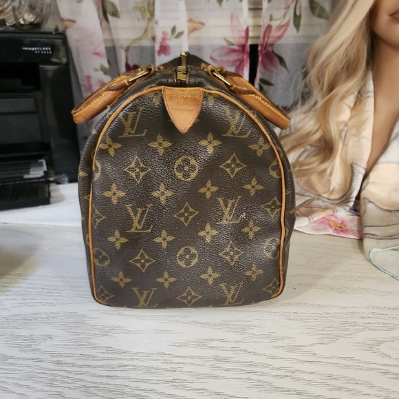 - `ღ´- ♥ -`ღ´ AUTHENTIC Louis Vuitton Monogram Speedy 30 - `ღ´- ♥ -`ღ´ - Picture 6 of 17